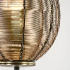 Antiek bronzen tafellamp Yaelle Light and Living