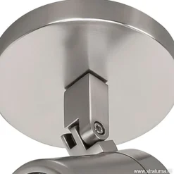 Badkamer spot Rain nikkel verstelbaar