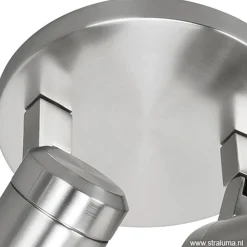 Badkamerlamp Rain  2 lichts nikkel IP44