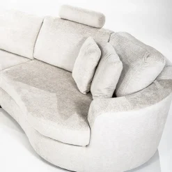 Bank Soof organisch gebroken wit