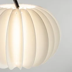 Booglamp Arena zwart/kap wit