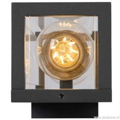 Buitenlamp 2L lantaarn antraciet IP54