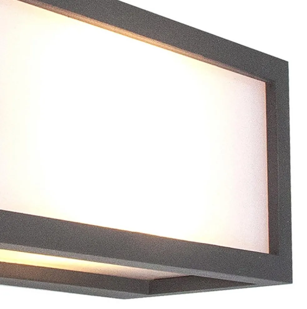 Buitenlamp Utah antraciet e27 IP65