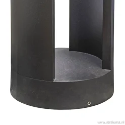 Buitenpaal antraciet draaibaar