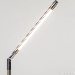 Burolamp Ugello nikkel met pushdimmer