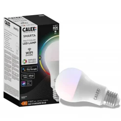 Calex Smart Home E27 A60 LED lichtbron 9.4W RGBW