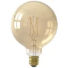Calex Smart Home E27 Globe LED filament goud G125