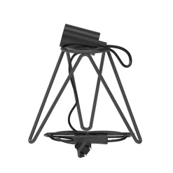 Calex tafelarmatuur driepoot zwart E27