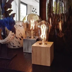 Calex tafelarmatuur hout