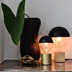 Calex tafelarmatuur kubus goud