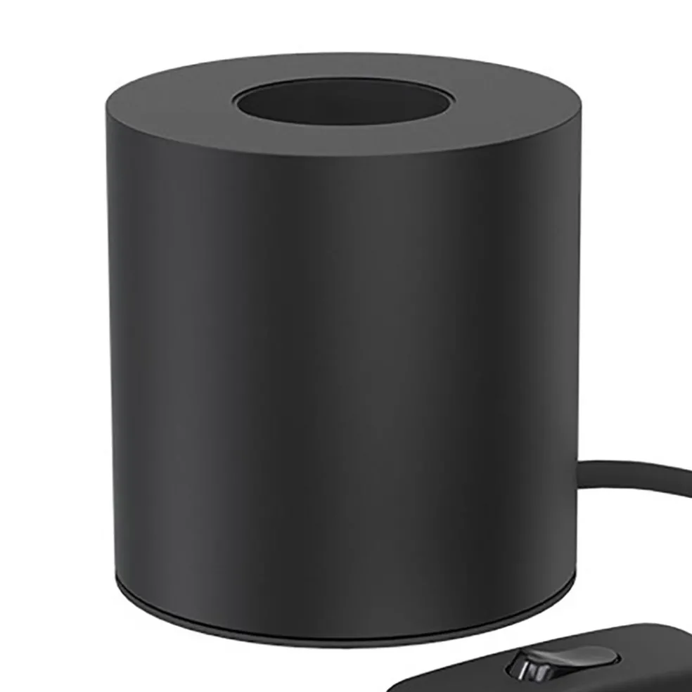 Calex tafelarmatuur rond zwart