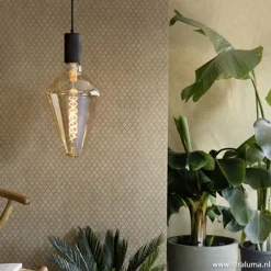 Calex Vienna led gold 4w e27