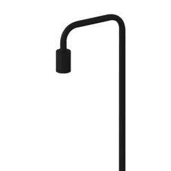 Calex vloerlamp U-Line mat zwart excl lichtbron