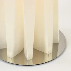 Design vloerlamp Bach inclusief dimmer licht goud