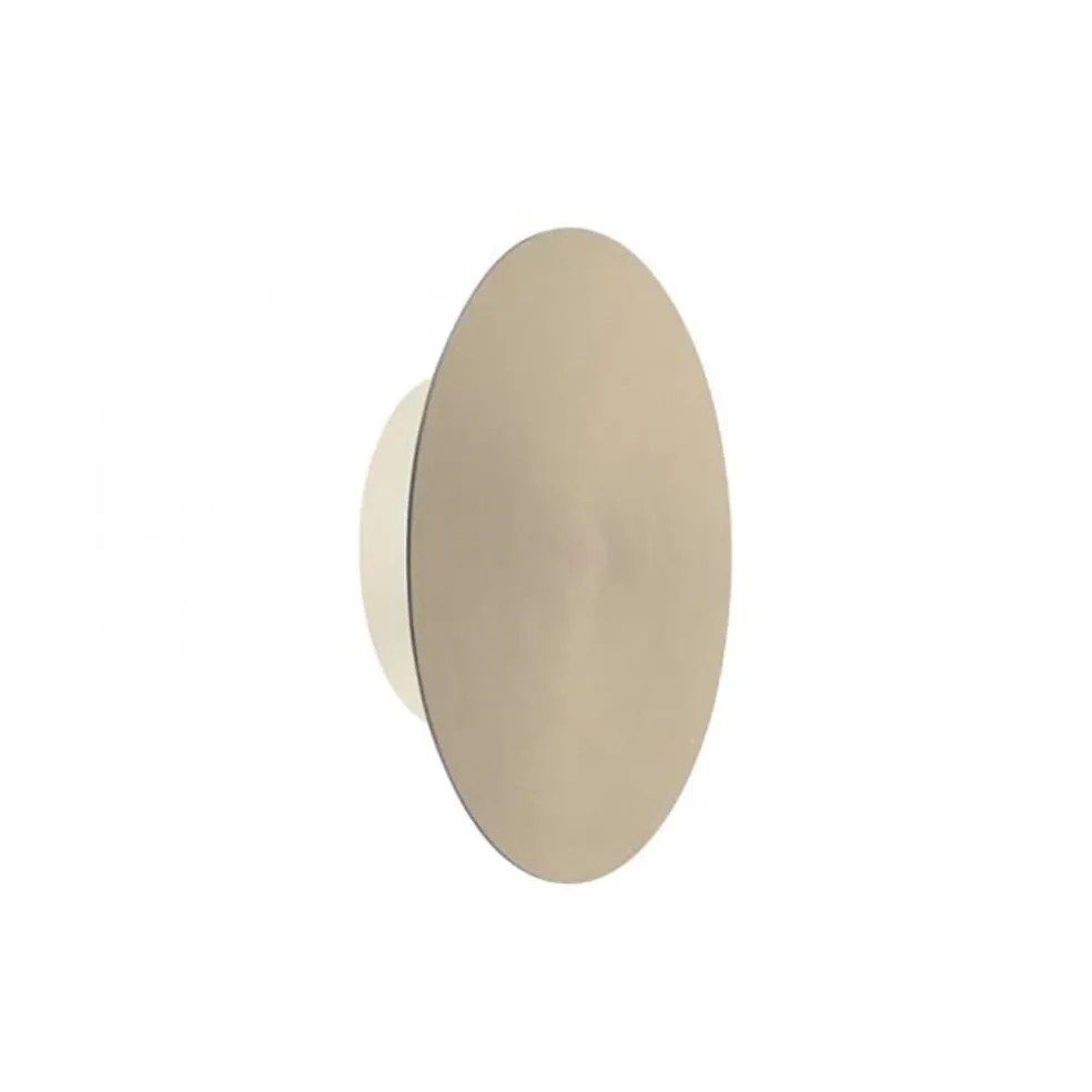 Dimbare LED wandlamp op accu goud