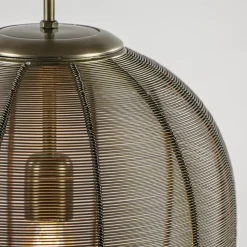 Grote hanglamp Yaelle antiek brons Light and Living