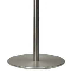 Grote moderne tafellamp Calabro nikkel glas