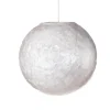 Hanglamp 40 cm rond creme schelpen
