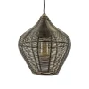 Hanglamp Alvaro 20cm antiek brons