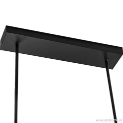 Hanglamp balk zwart 160cm up+down dtw
