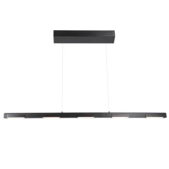Hanglamp Bloc balk zwart up+ down