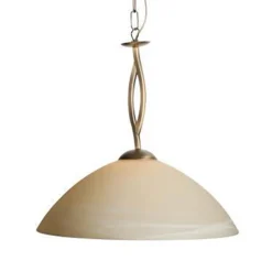 Hanglamp Capri brons/Glas