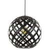Hanglamp Emma bol zwart 50cm