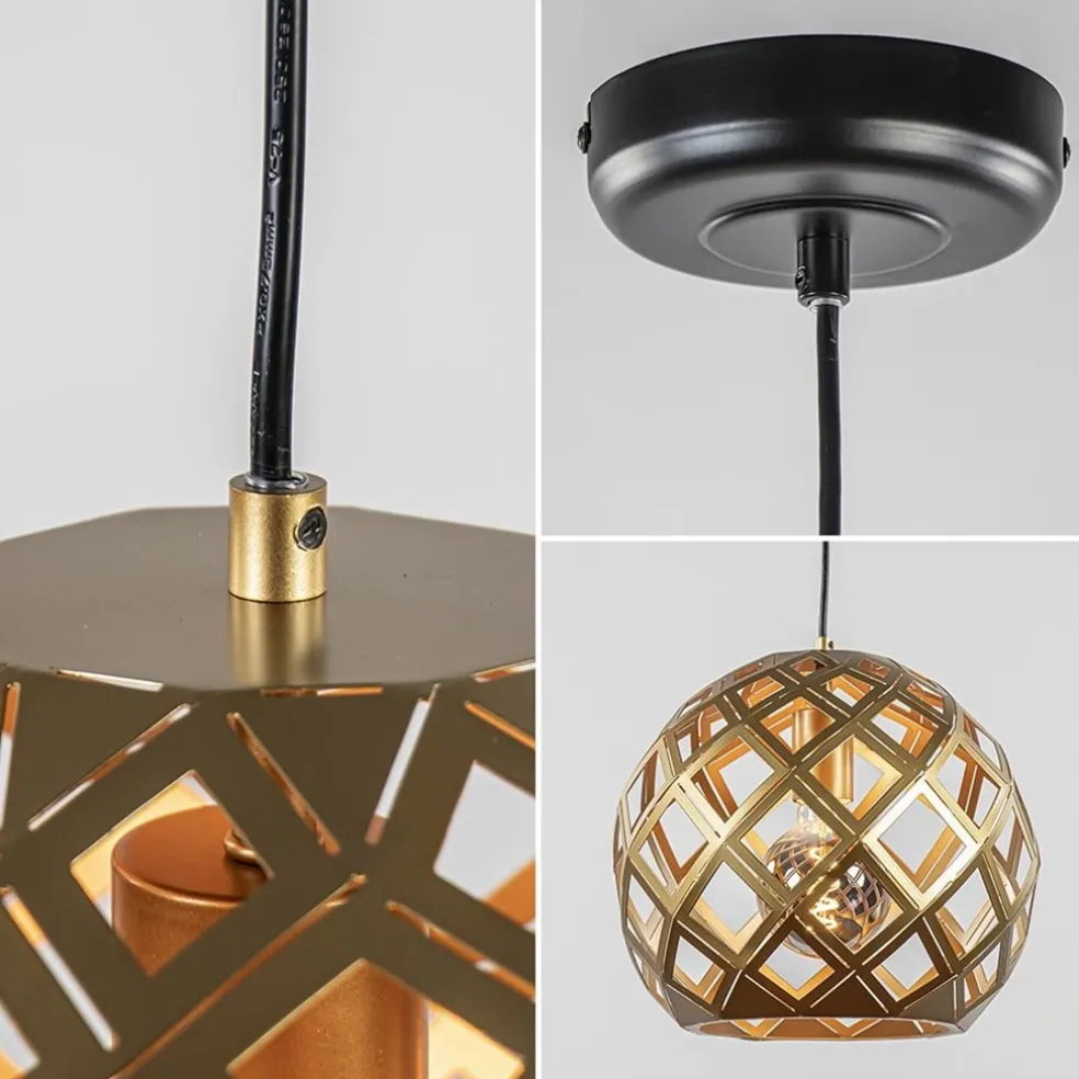 Hanglamp Emma 30cm matgoud