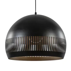 Hanglamp Globo 50cm zwart/goud