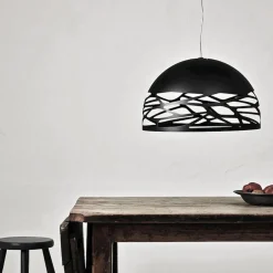 Hanglamp Kelly Dome zwart 50cm