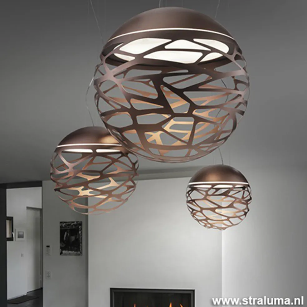 Hanglamp Kelly Sphere brons 40cm