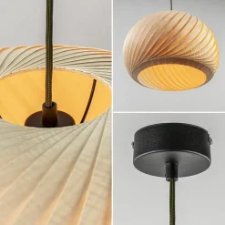 Hanglamp Nature 40cm hout naturel