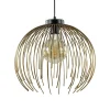 Hanglamp Nest matgoud/zwart