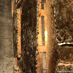 Hanglamp Pablo cil 55cm ambacht.zilver