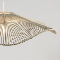 Hanglamp Rafa 70 katoendraad crème