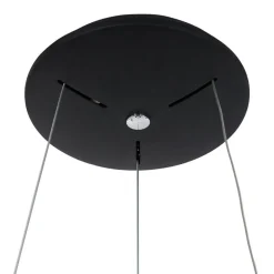 Hanglamp Ringlede zwart 48cm