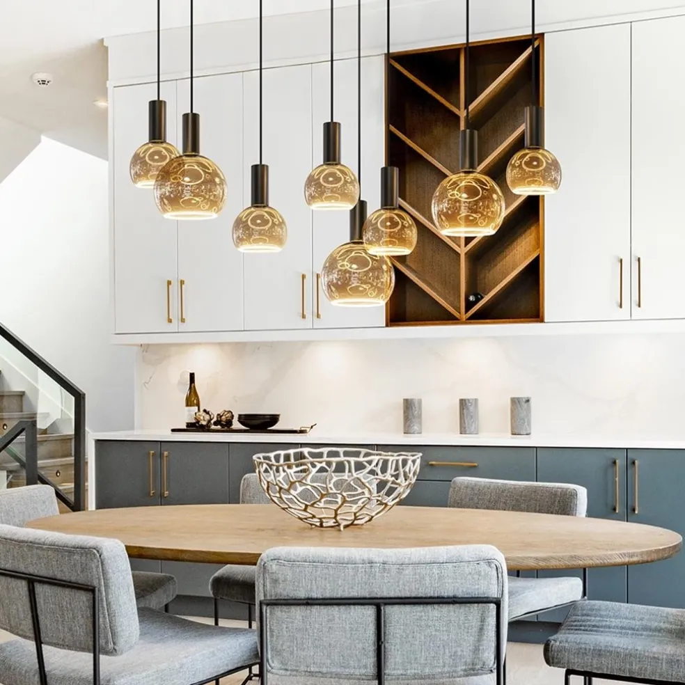 Hanglamp Segula 8L ovaal zwart