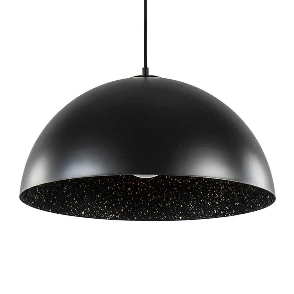 Hanglamp Sfera 50 zwart/goud