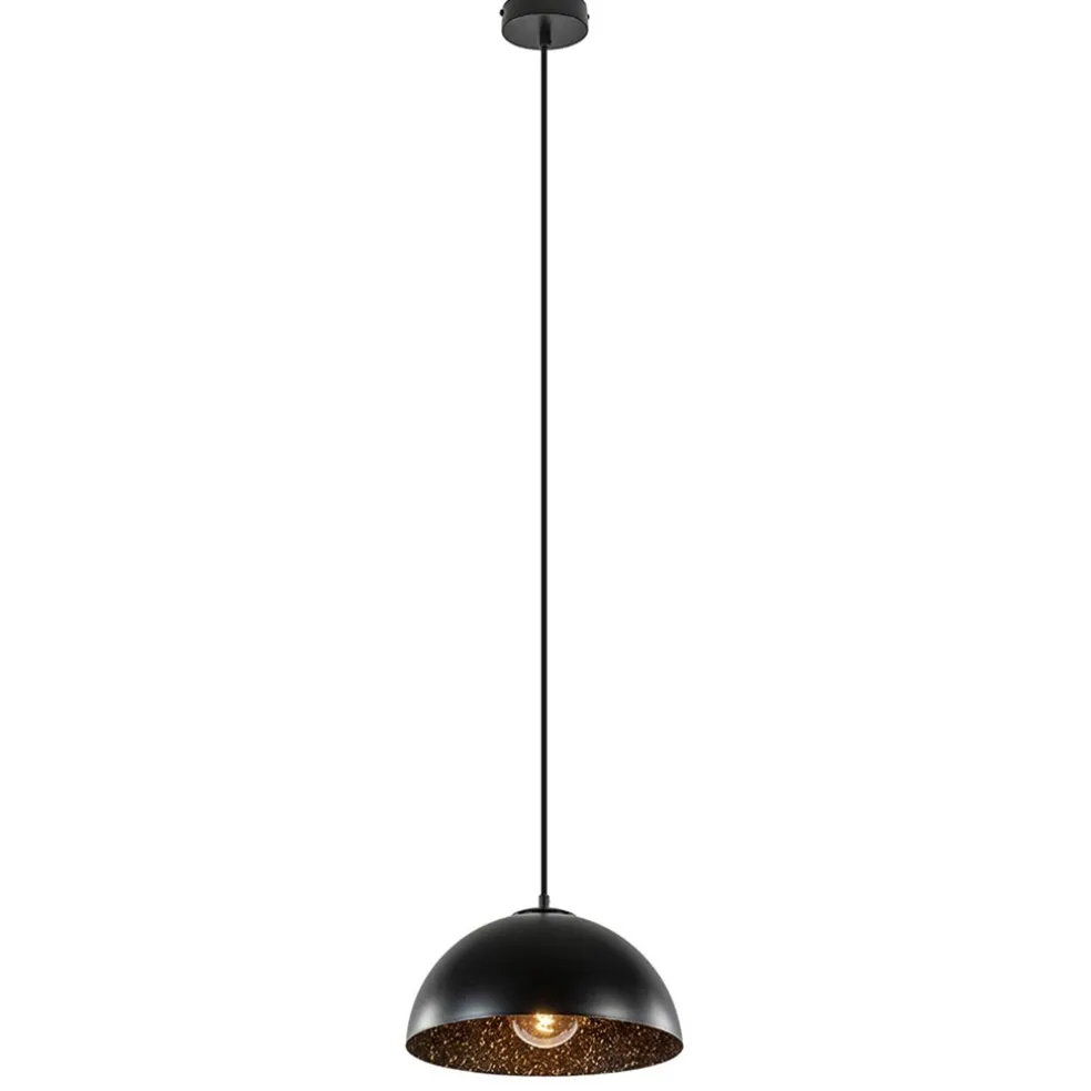 Hanglamp Sfera 35 zwart/goud