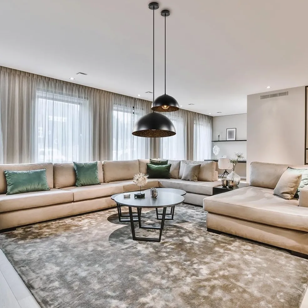 Hanglamp Sfera 35 zwart/goud