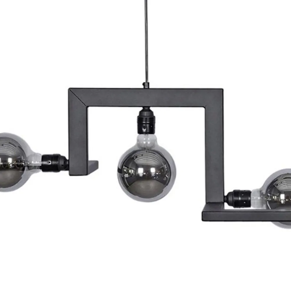 Hanglamp Tortona 5L zwart 150cm