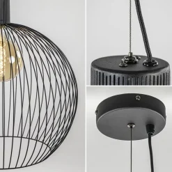Hanglamp Wire 70cm zwart