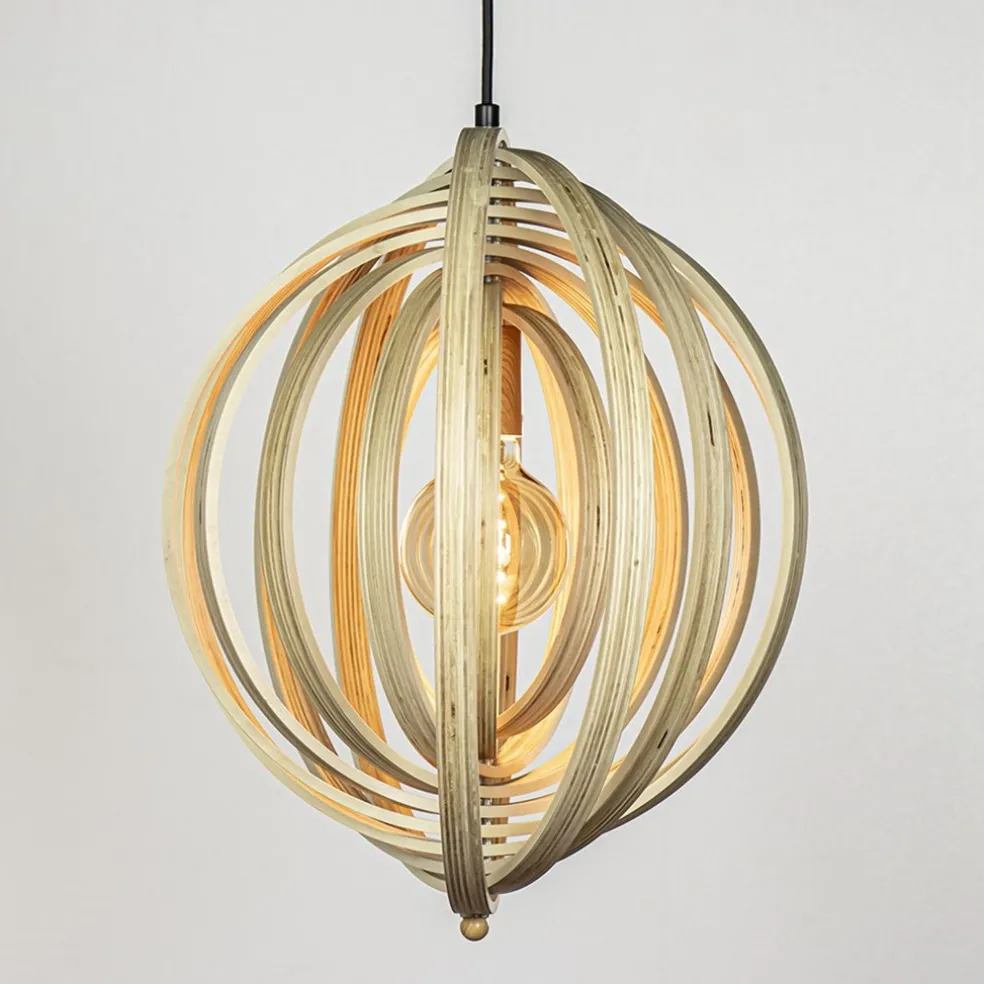 Hanglamp Woody 44 hout naturel