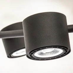 Hanglamp zwart 6L spot incl. gu10-111