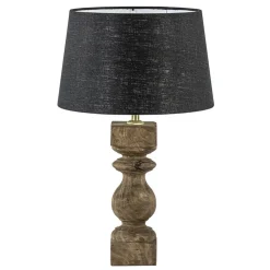 Kap Bridge zwart linnen 30x18