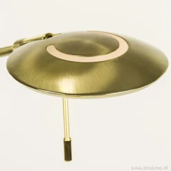 Klassieke vloerlamp Zenith LED messing