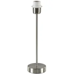 Kleine lampvoet Houston nikkel exclusief kap