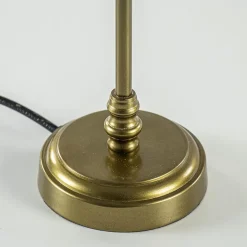 Kleine lampvoet Ramses antiek brons