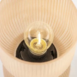 Kleine Phoebe tafellamp peach op batterijen Light and Living