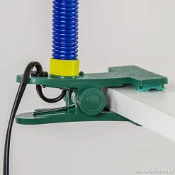 Klemlamp kinderkamer rood/blauw/groen